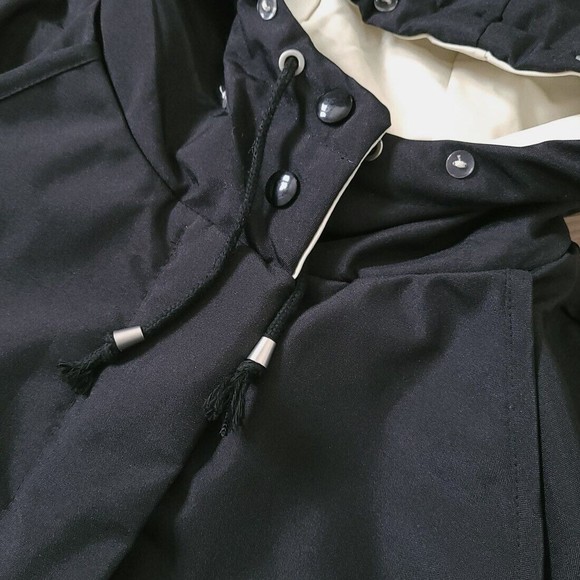 NAP Hooded Drawstring Duck Down Parka Women Large - Picture 5 of 11